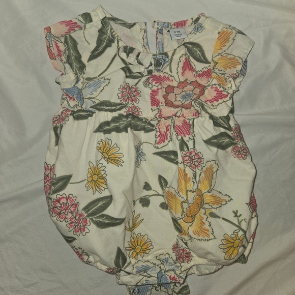 Floral Cami Dress Size M with Matching Baby Onesie size 0-3m - Picture 8 of 8